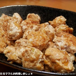 【青じそ】簡単★豆腐入り肉団子の青じそあんかけ